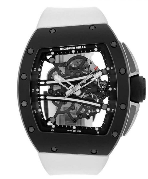 swiss replica Richard Mille RM61-01 Yohan Blake All Black Ceramic Mens watches